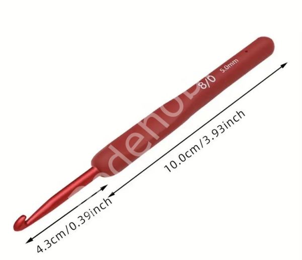 KIRMIZI SİLİKON SAPLI TIĞ  2.5 MM