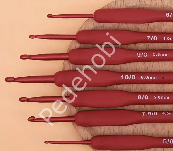 KIRMIZI SİLİKON SAPLI TIĞ  3.0 MM