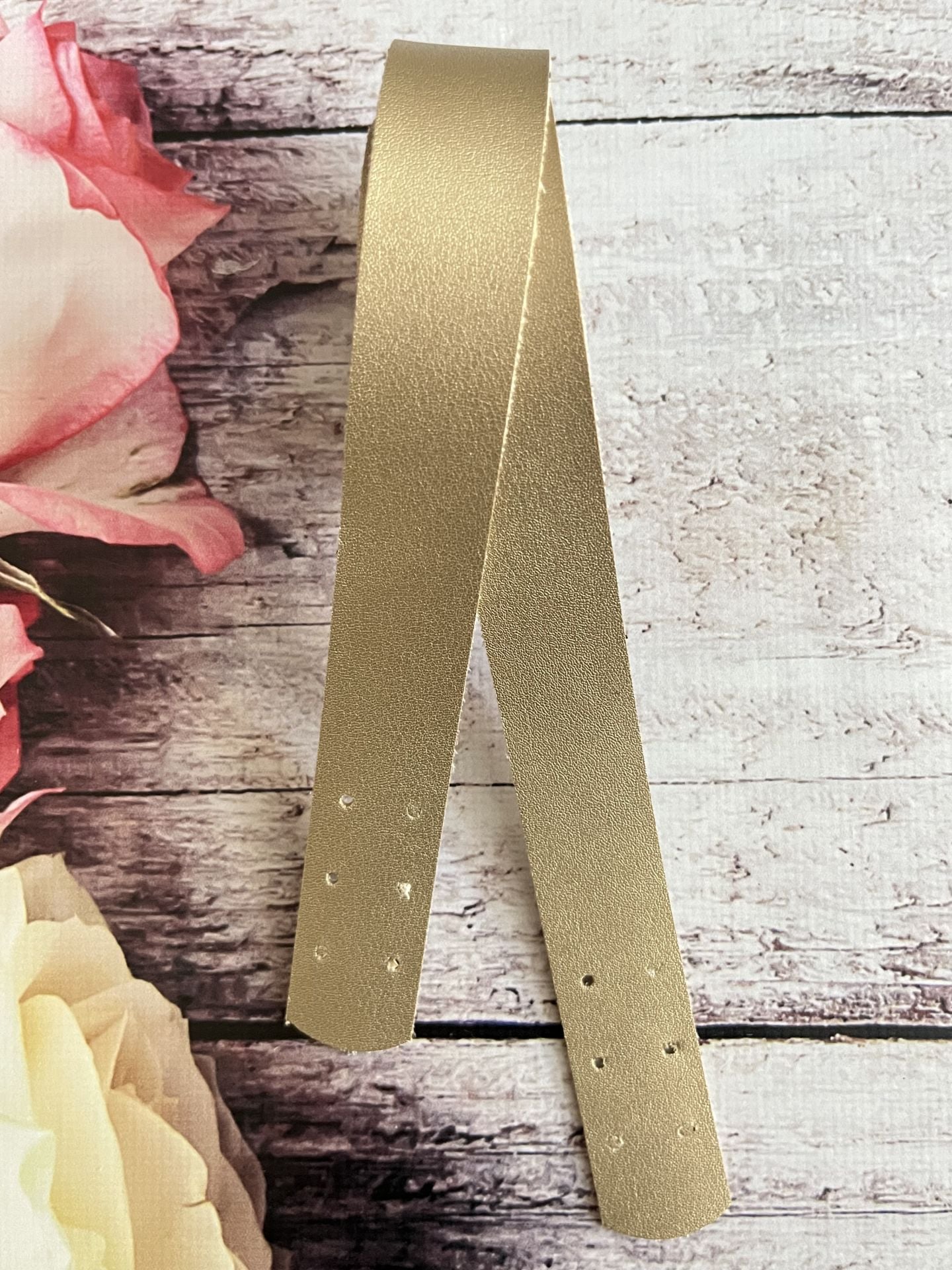70 CM ÇANTA SAPI DİKMELİ 1 ÇİFT GOLD
