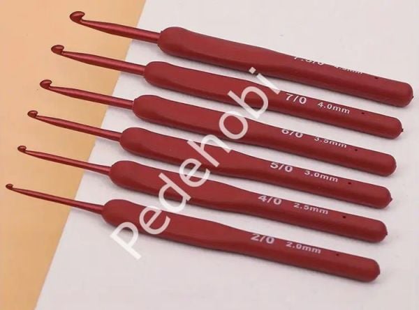 KIRMIZI SİLİKON SAPLI TIĞ  4.0 MM