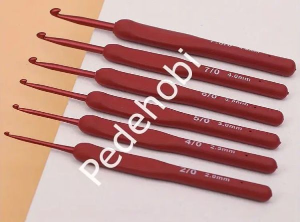 KIRMIZI SİLİKON SAPLI TIĞ  6.0 MM