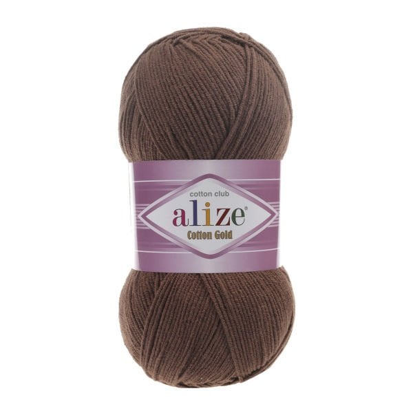 Alize Cotton Gold 100 gr 493 Dumanlı Kuvars  ( Kahve )