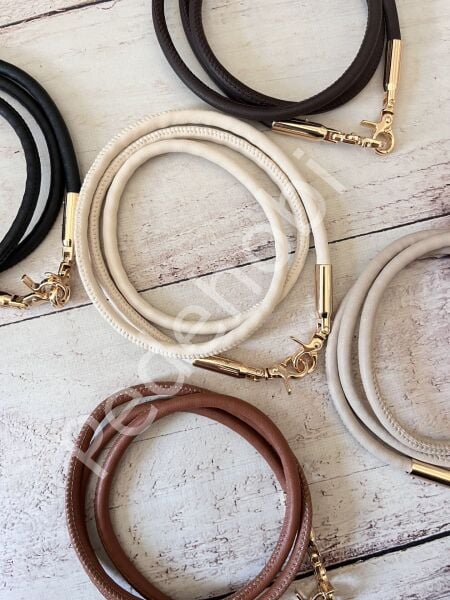 DERİ ASKI KOVAN KANCALI GÜMÜŞ İNCE