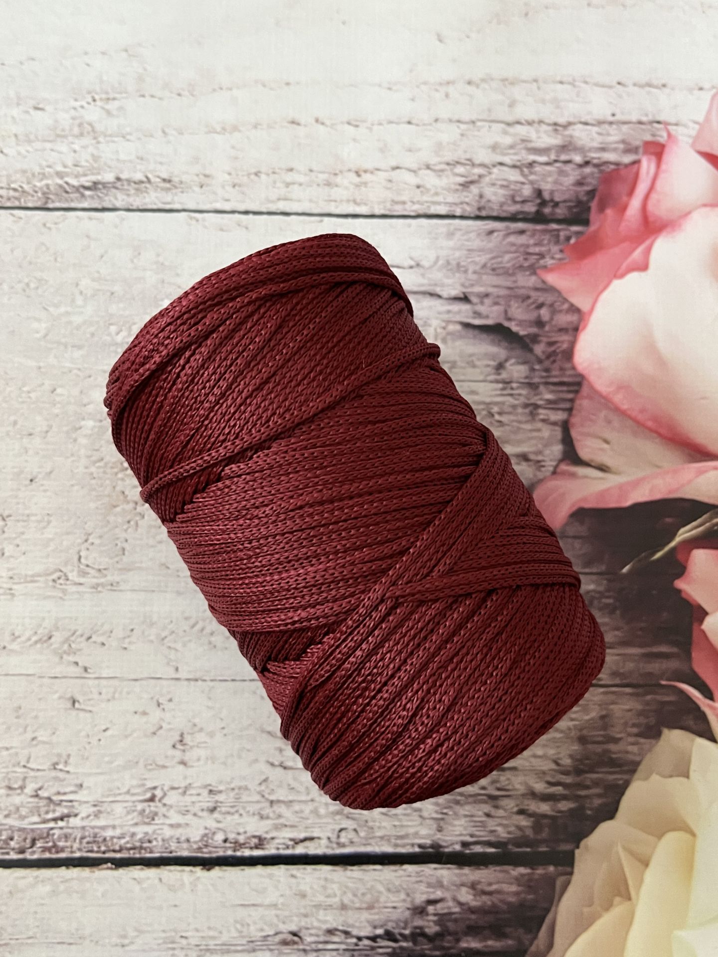 4 NO POLYESTER MAKROME BORDO 433