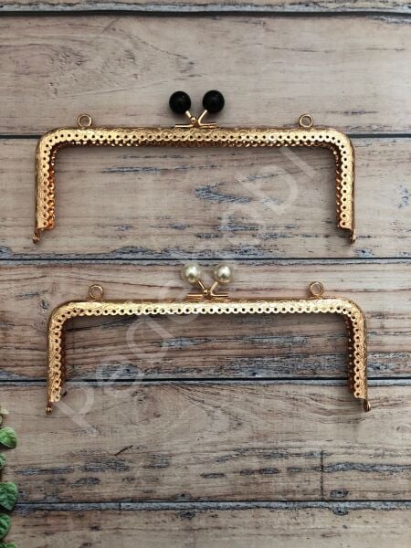 22 CM GOLD ÇANTA KLİPSİ