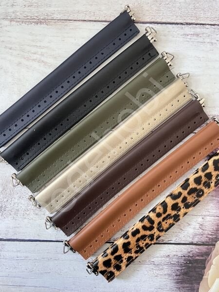 ASKILI YAYLI DERİLİ ÇANTA BURSU 28cm