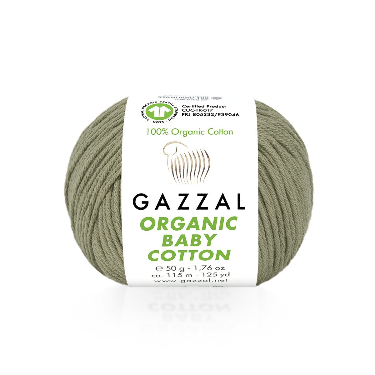 ORGANİC BABY COTTON 431 YAĞ YEŞİLİ
