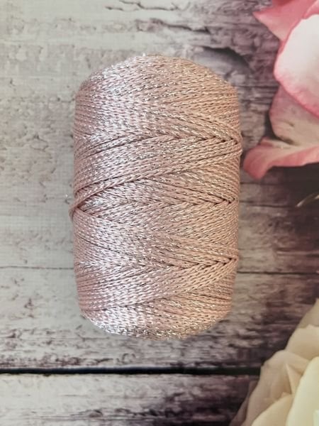 SİMLİ POLYESTER MAKROME PEMBE