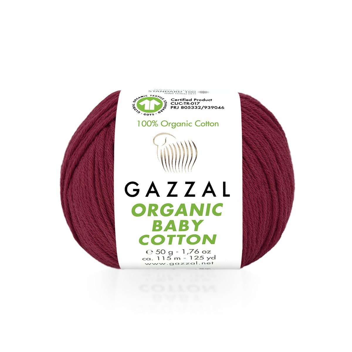 ORGANİC BABY COTTON 429 - BORDO