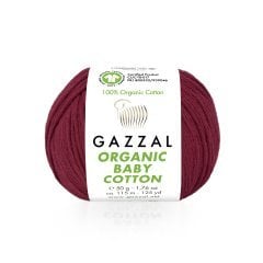 ORGANİC BABY COTTON 429 - BORDO