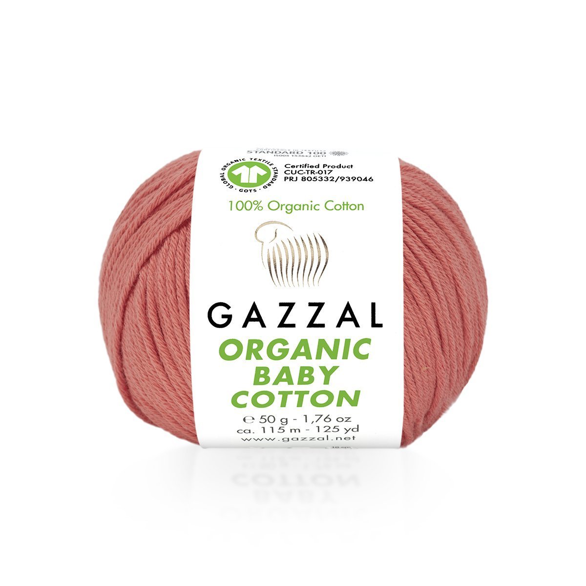 ORGANİC BABY COTTON 419 - NAR ÇİÇEĞİ