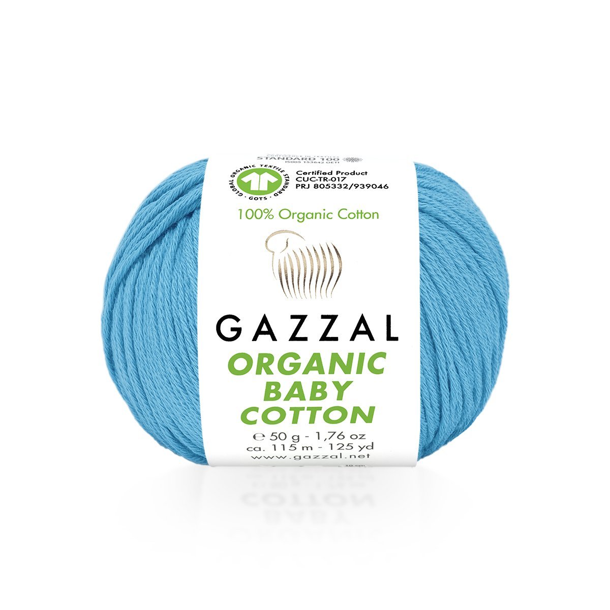 ORGANİC BABY COTTON 424 - TURKUAZ