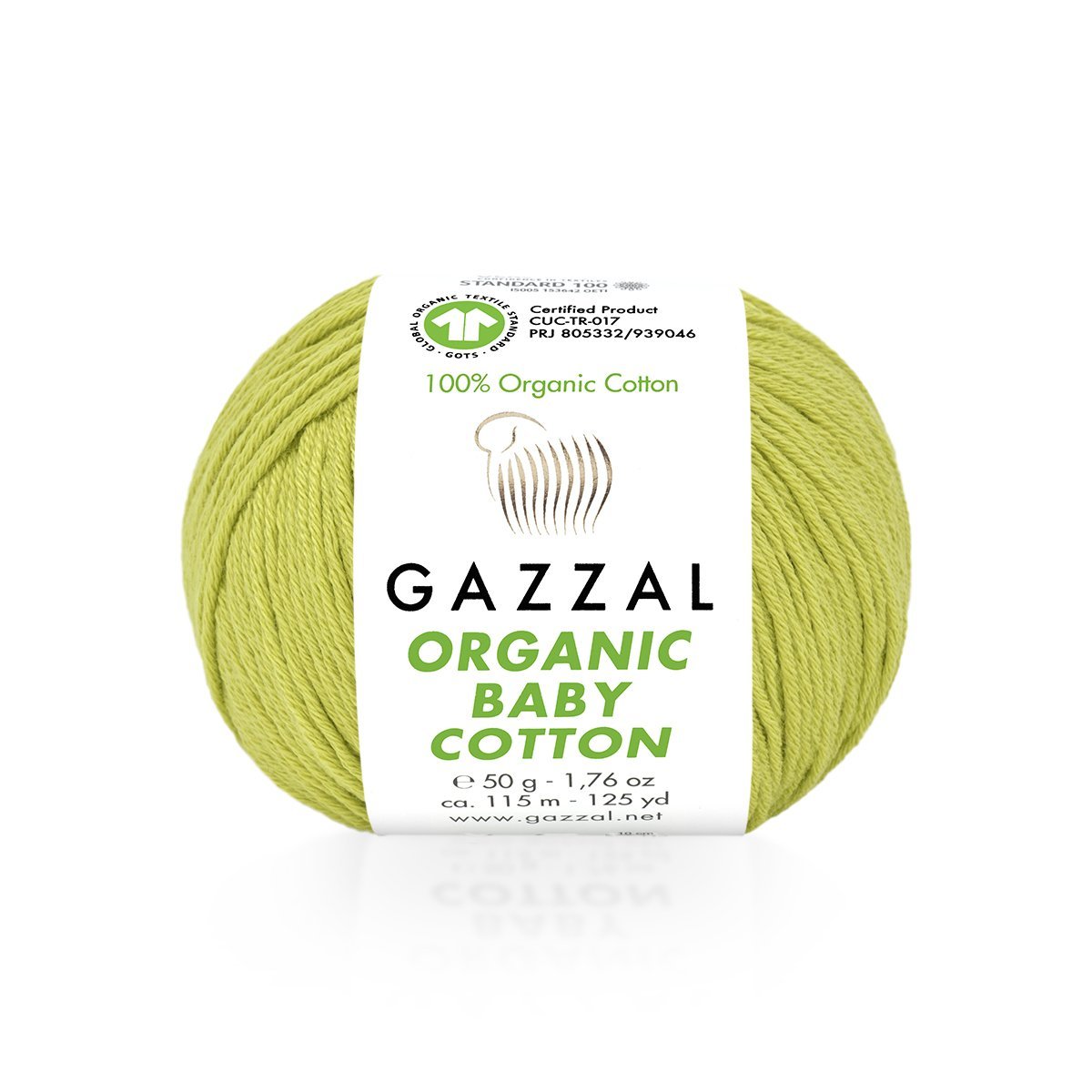 ORGANİC BABY COTTON 426 - ELMA YEŞİL