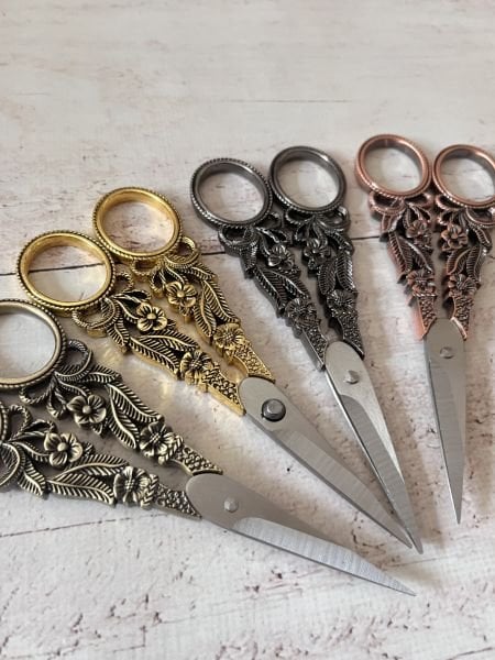 VİNTAGE MAKAS 14 CM  MODEL 2