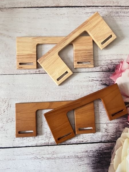 U MODEL AHŞAP BURS 19 CM 1 ÇİFT
