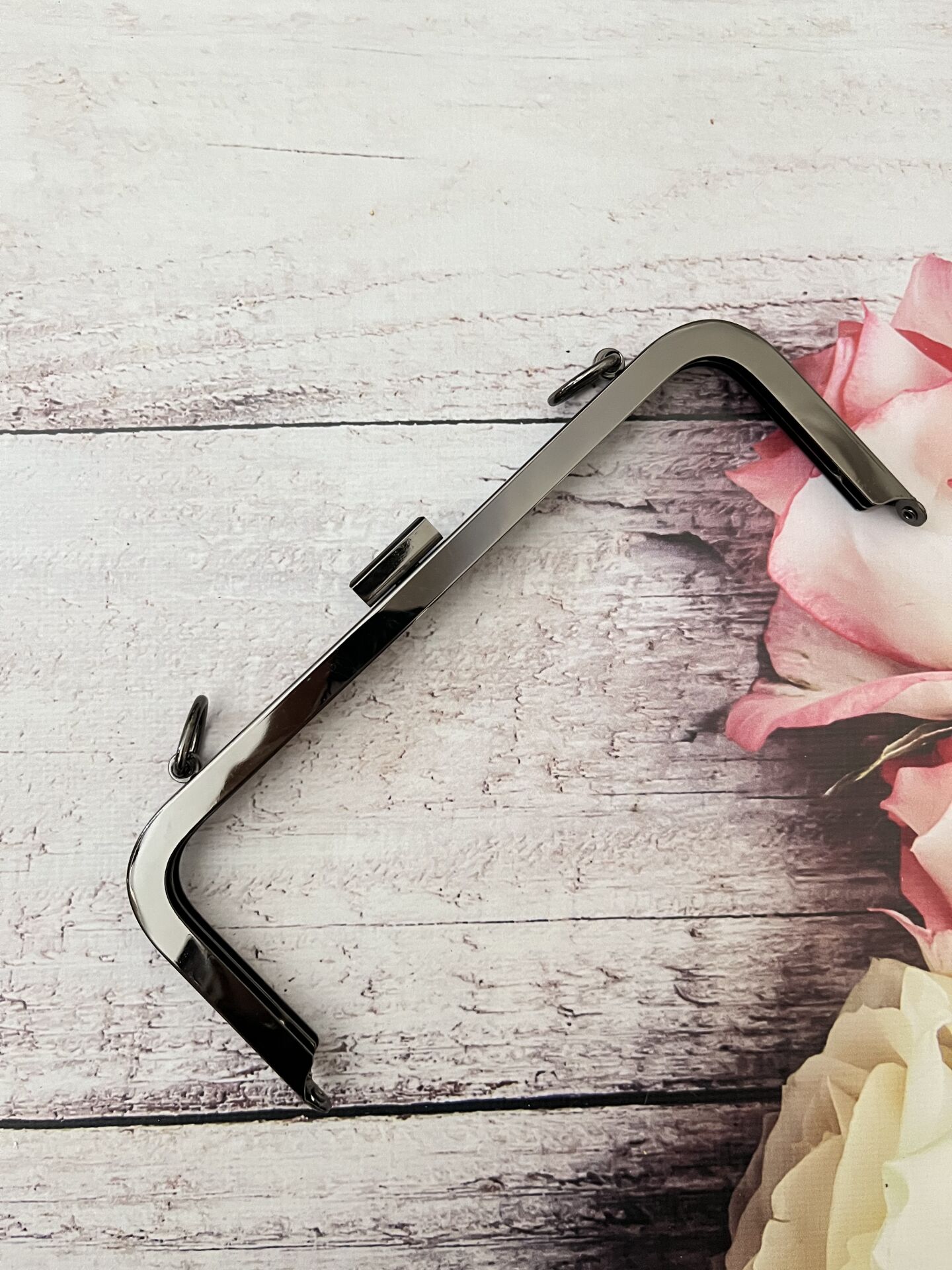 METAL İÇTEN VİDALI BURS 21 CM Antrasit