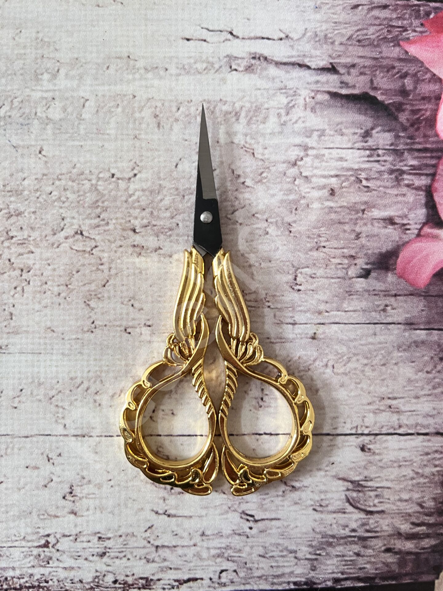 VİNTAGE MAKAS KANAT MODEL 11 CM GOLD