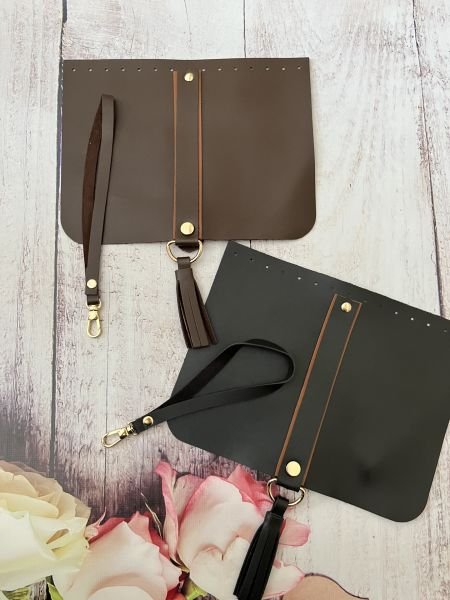 CLUTCH ÇANTA  ELCİKLİ SET PÜSKÜLLÜ 23 CM