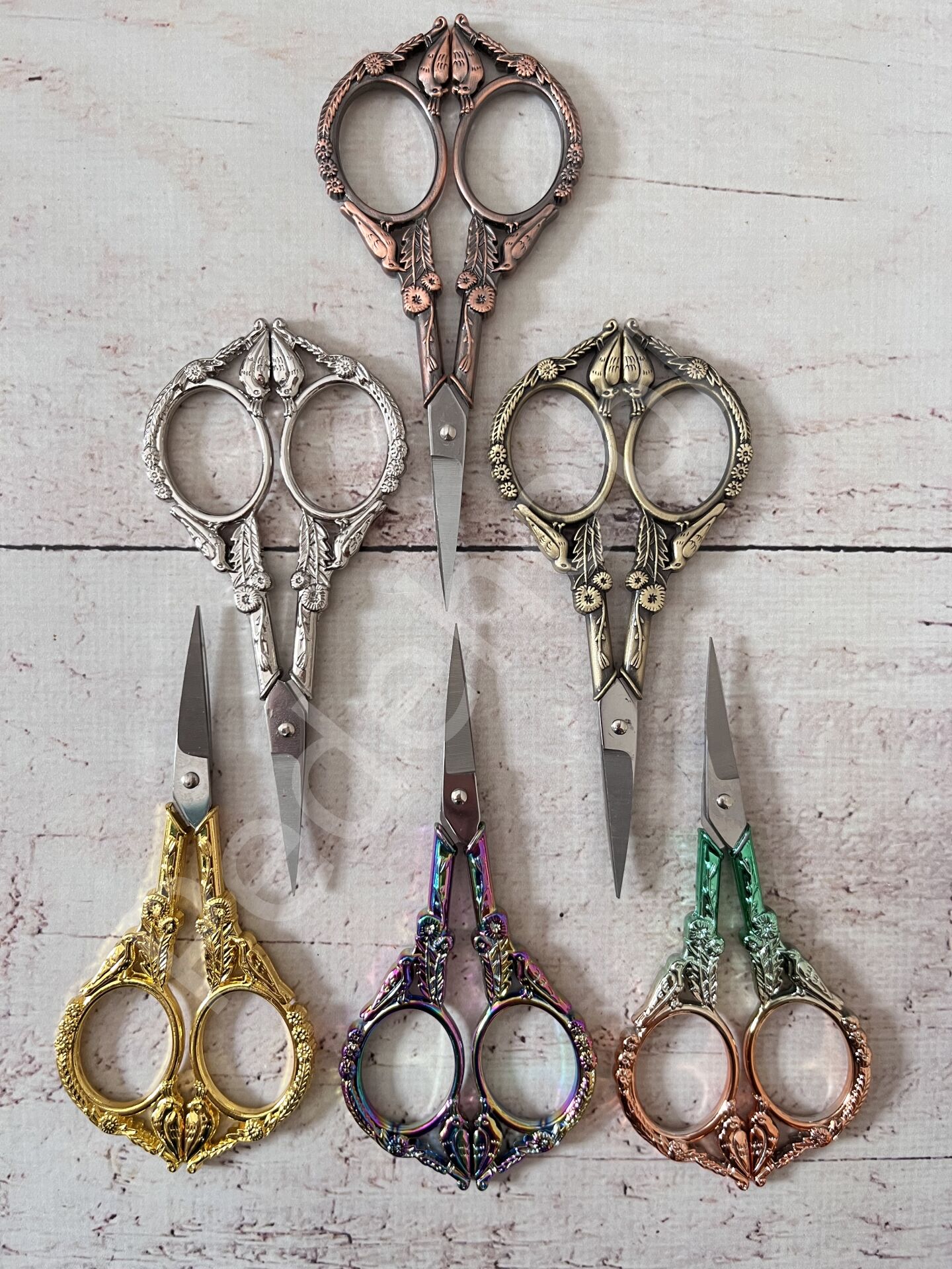 VİNTAGE MAKAS KUŞ MODEL 12 cm