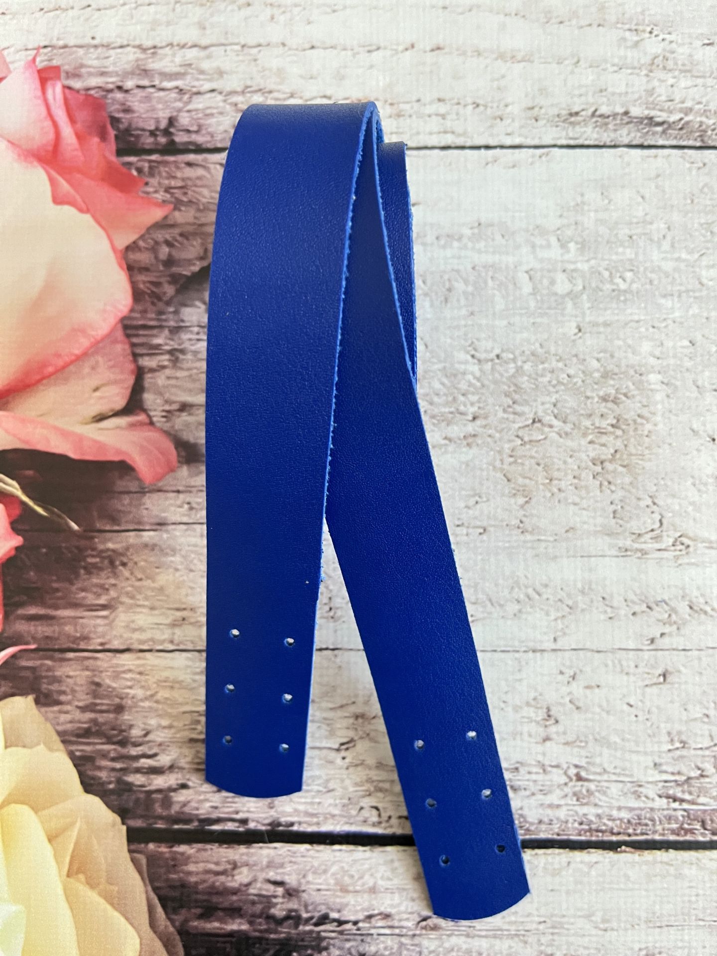 70 CM ÇANTA SAPI DİKMELİ 1 ÇİFT SAKS MAVİ