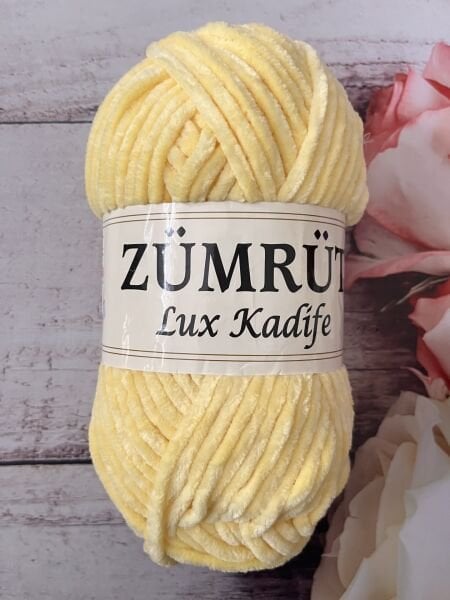 ZÜMRÜT LUX KADİFE 3266 SARI