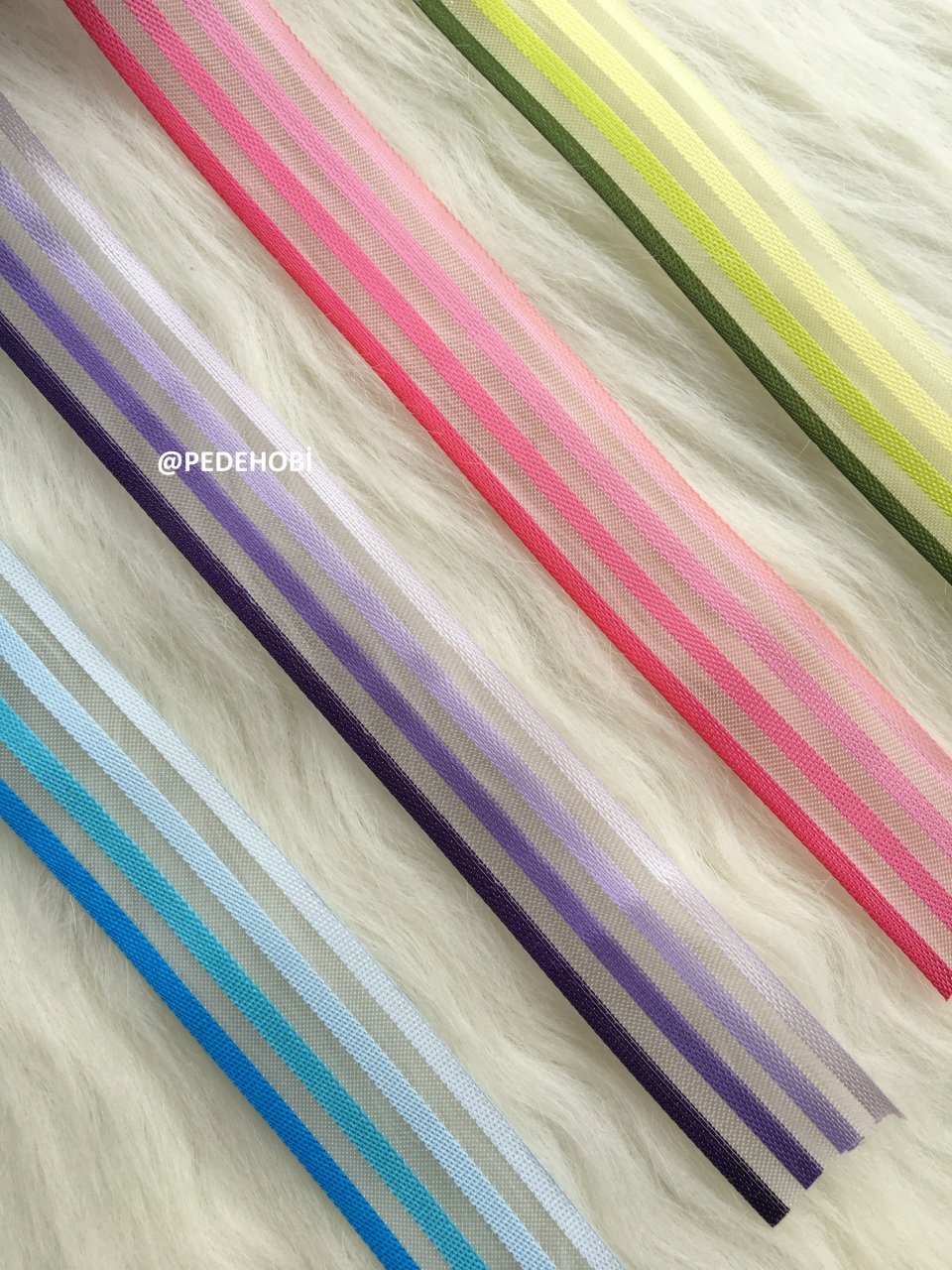 GROGREN ÇİZGİLİ KURDELE 1 MT