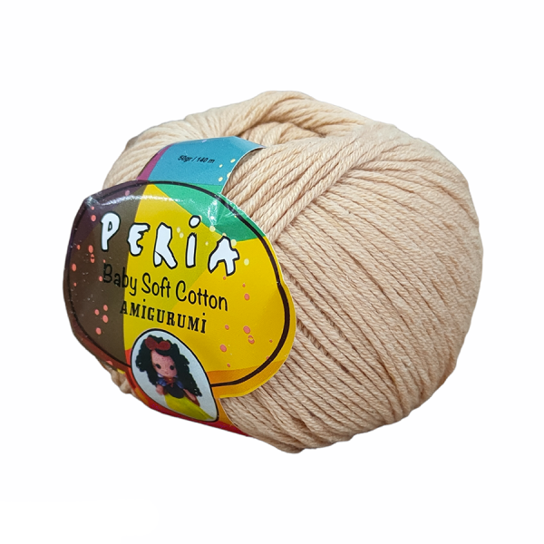 PERİA SOFT COTTON 113  BEJ YENİ