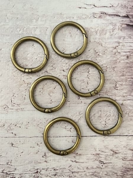 3 CM YAYLI HALKA ANTİK 1 ÇİFT ( 2 ADET)