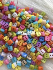 6 MM DÜĞME KARIŞIK MODEL VE RENK 10 ÇİFT