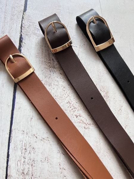 KEMERLİ DERİ DİKİLEBİLİR ASKI BÖCELİ 2,5 CM