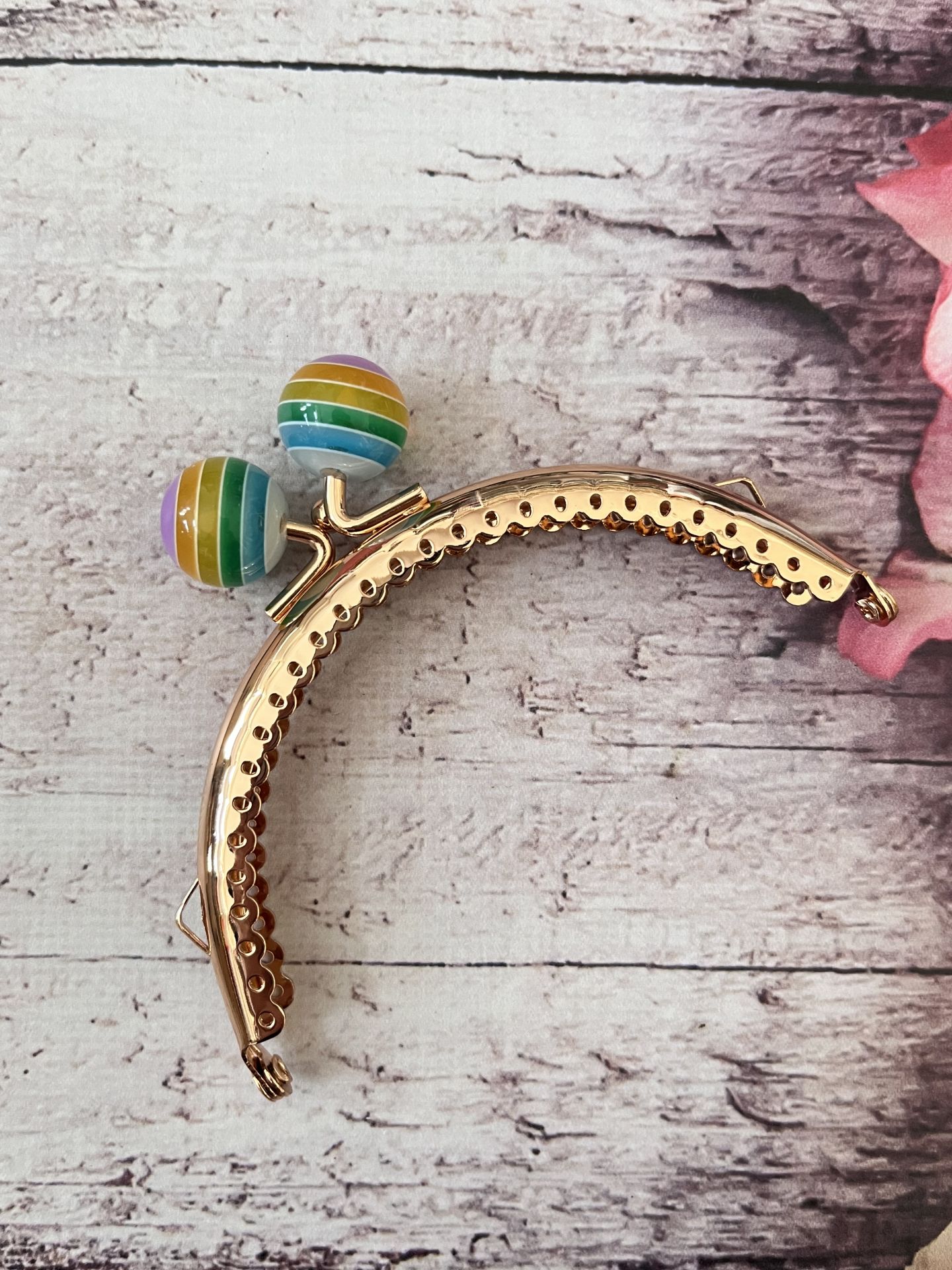 LOLİPOP OVAL  CÜZDAN KLİPSİ 10.50 CM Gold