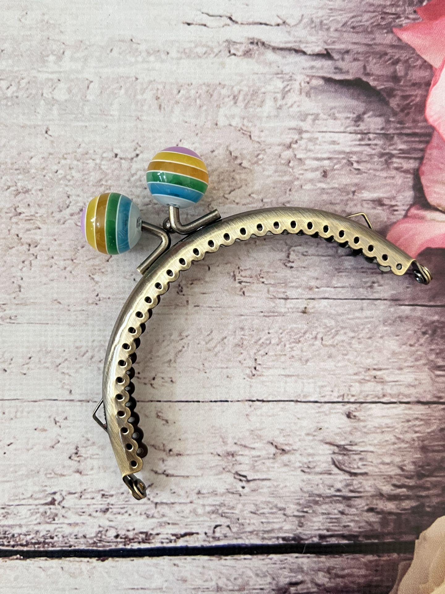 LOLİPOP OVAL  CÜZDAN KLİPSİ 10.50 CM Antik