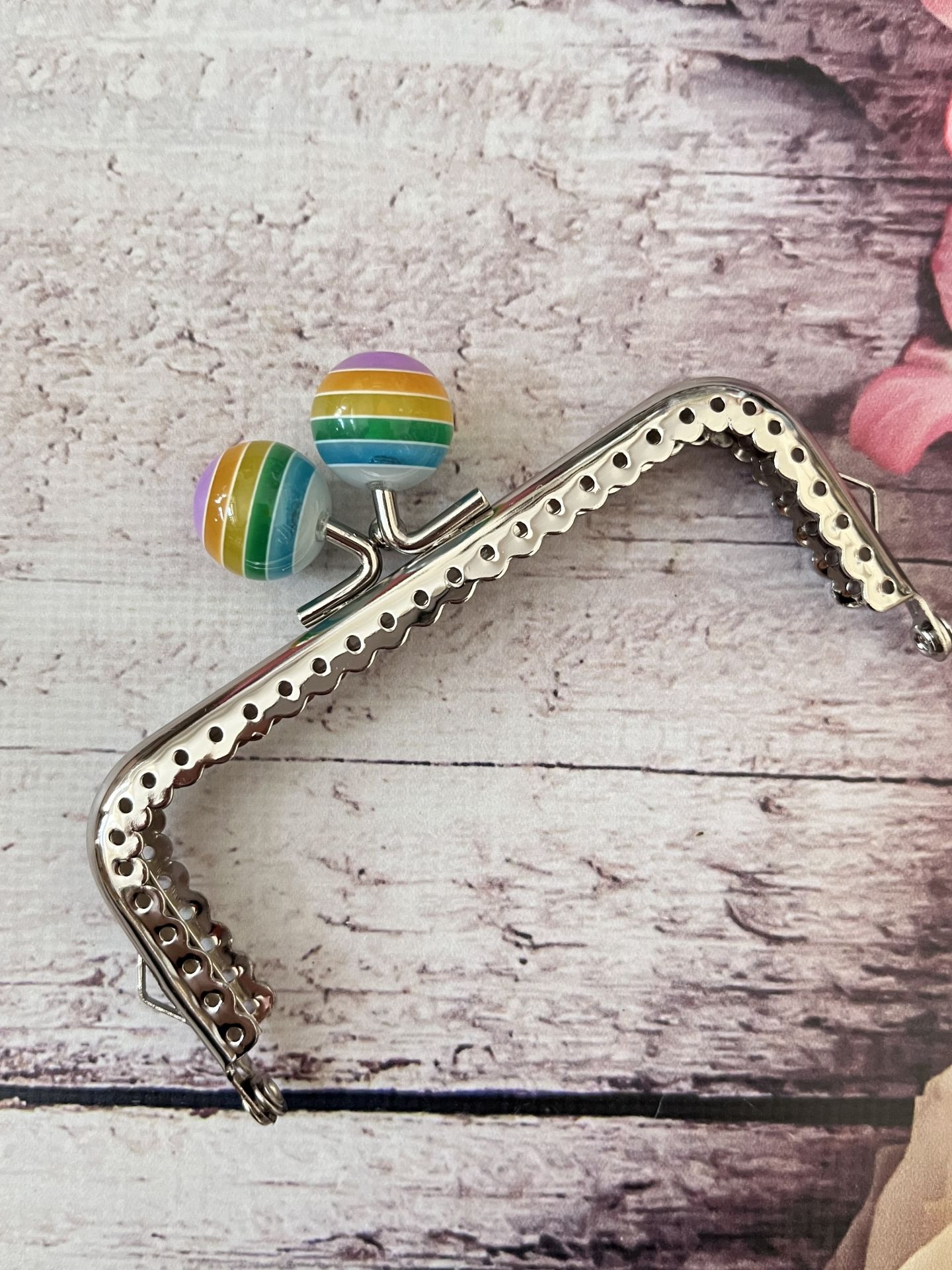 LOLİPOP KARE  CÜZDAN KLİPSİ 10.50 CM Gümüş