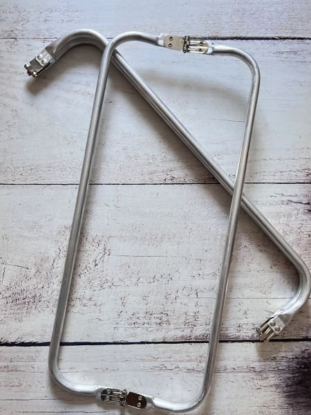 METAL GİZLİ BURS 40 CM VİDALI 1 ADET