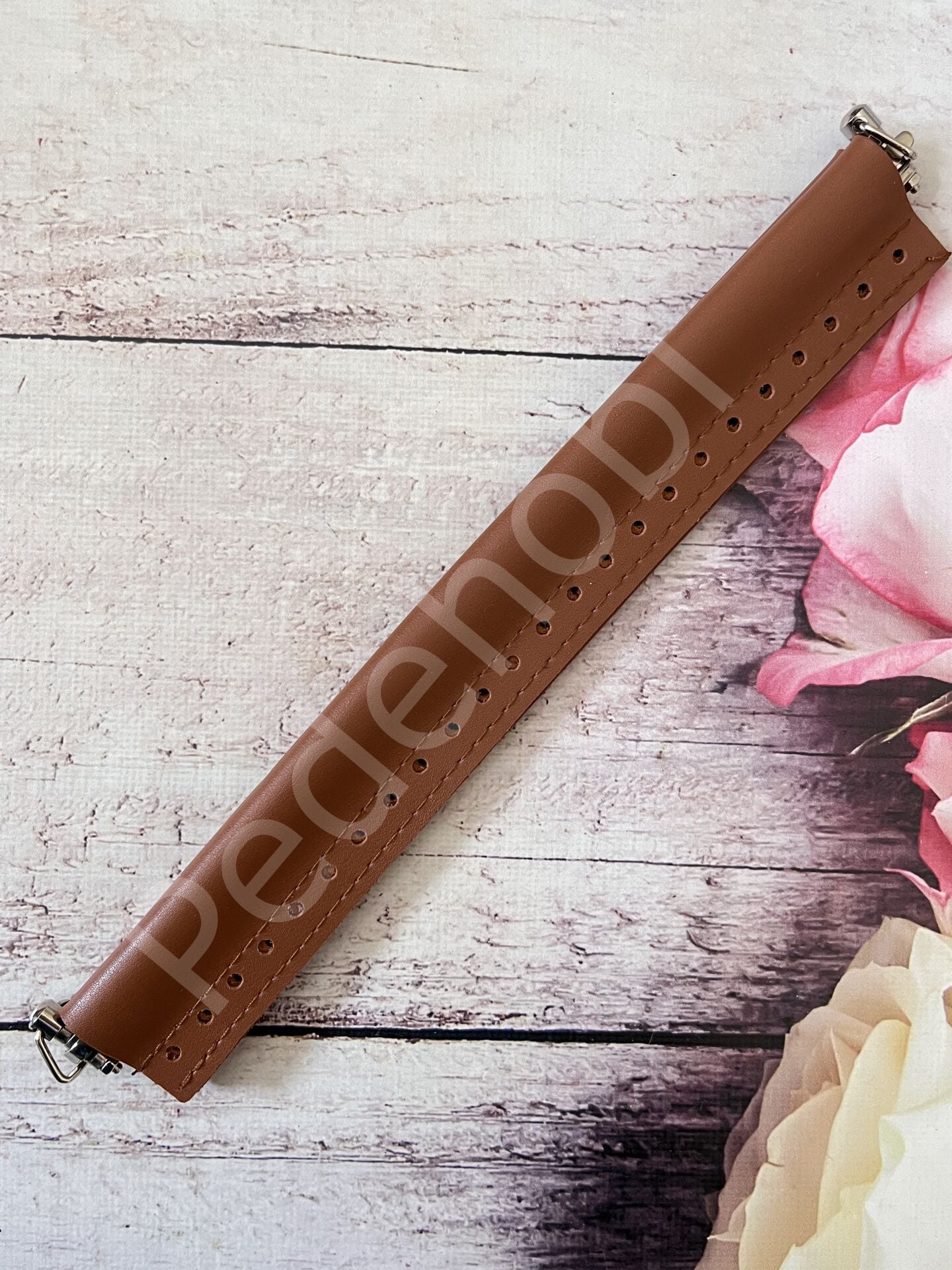 ASKILI YAYLI DERİLİ ÇANTA BURSU 28cm TABA