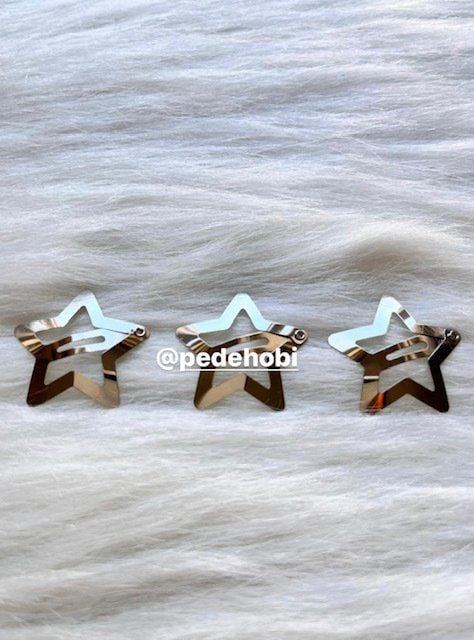 YILDIZ ÇITÇIT TOKA GÜMÜŞ 4 CM