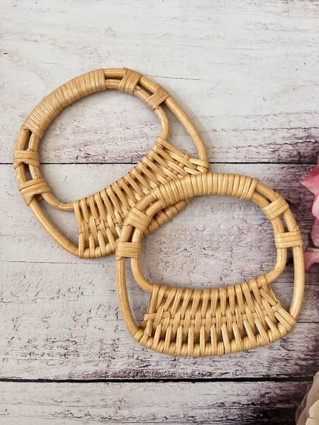 BAMBU ÇANTA SAPI  YARIM ÖRGÜ 14.50 CM KOD 14