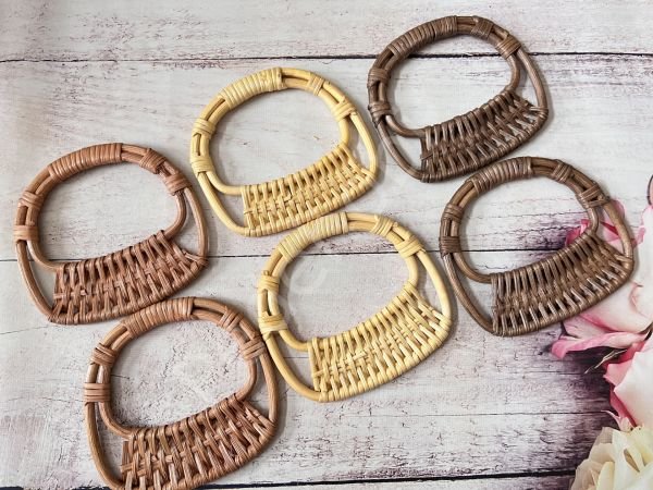BAMBU ÇANTA SAPI  YARIM ÖRGÜ 14.50 CM KOD 14