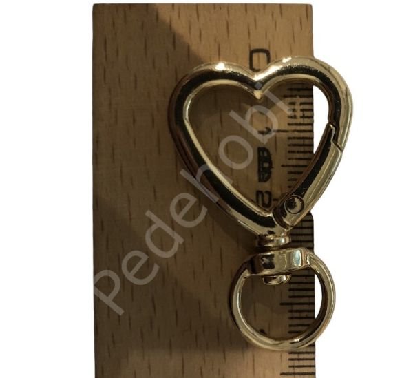 KALP YAYLI HALKA 1 ÇİFT 2 CM