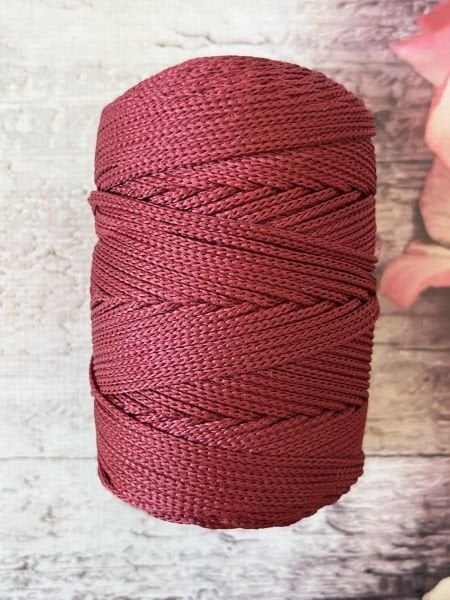 POLYESTER MAKROME 3 NO  Z114 BORDO