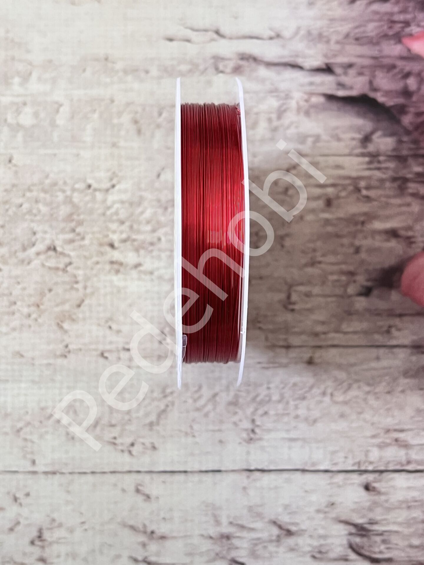 ÇİÇEK TELİ 0,3 MM KIRMIZI