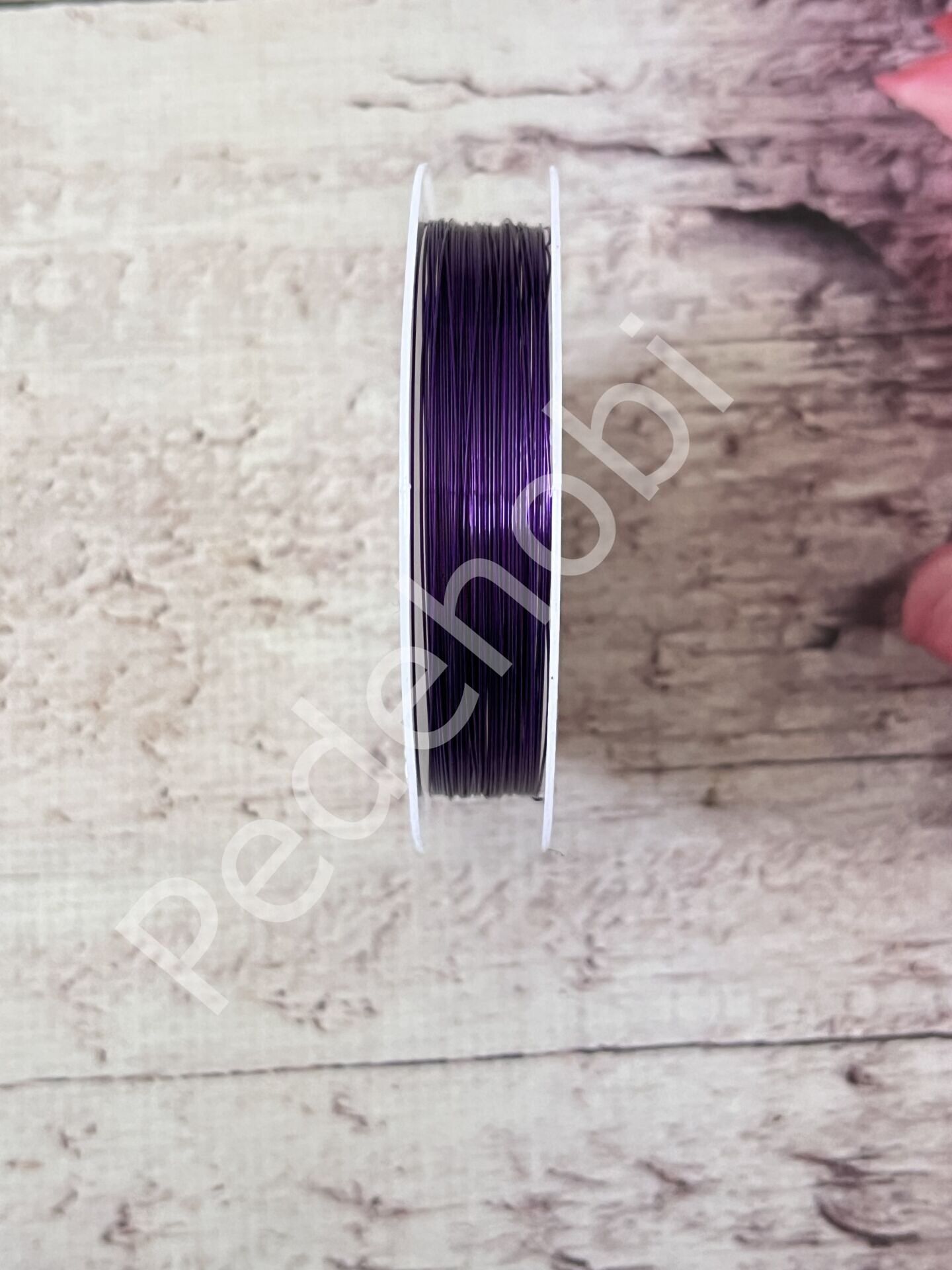 ÇİÇEK TELİ 0,3 MM MOR