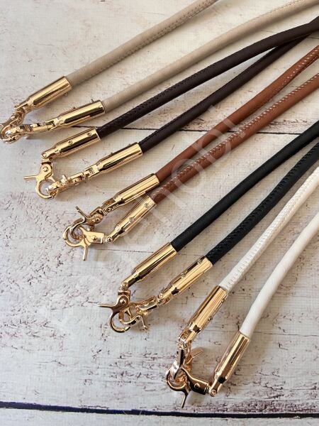 DERİ ASKI KOVAN KANCALI GOLD İNCE