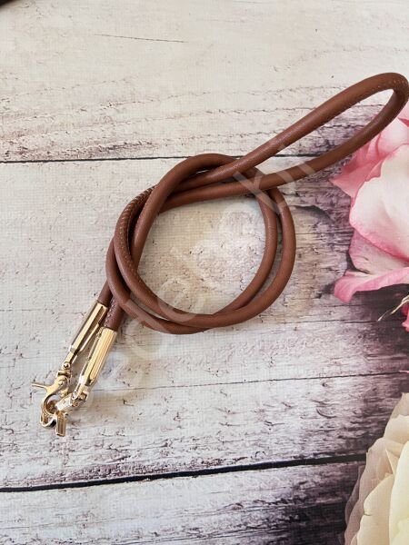 DERİ ASKI KOVAN KANCALI GOLD İNCE