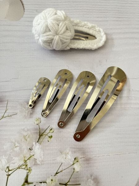 6 CM ÜÇGEN 100 ADET GÜMÜŞ ÇITÇIT TOKA