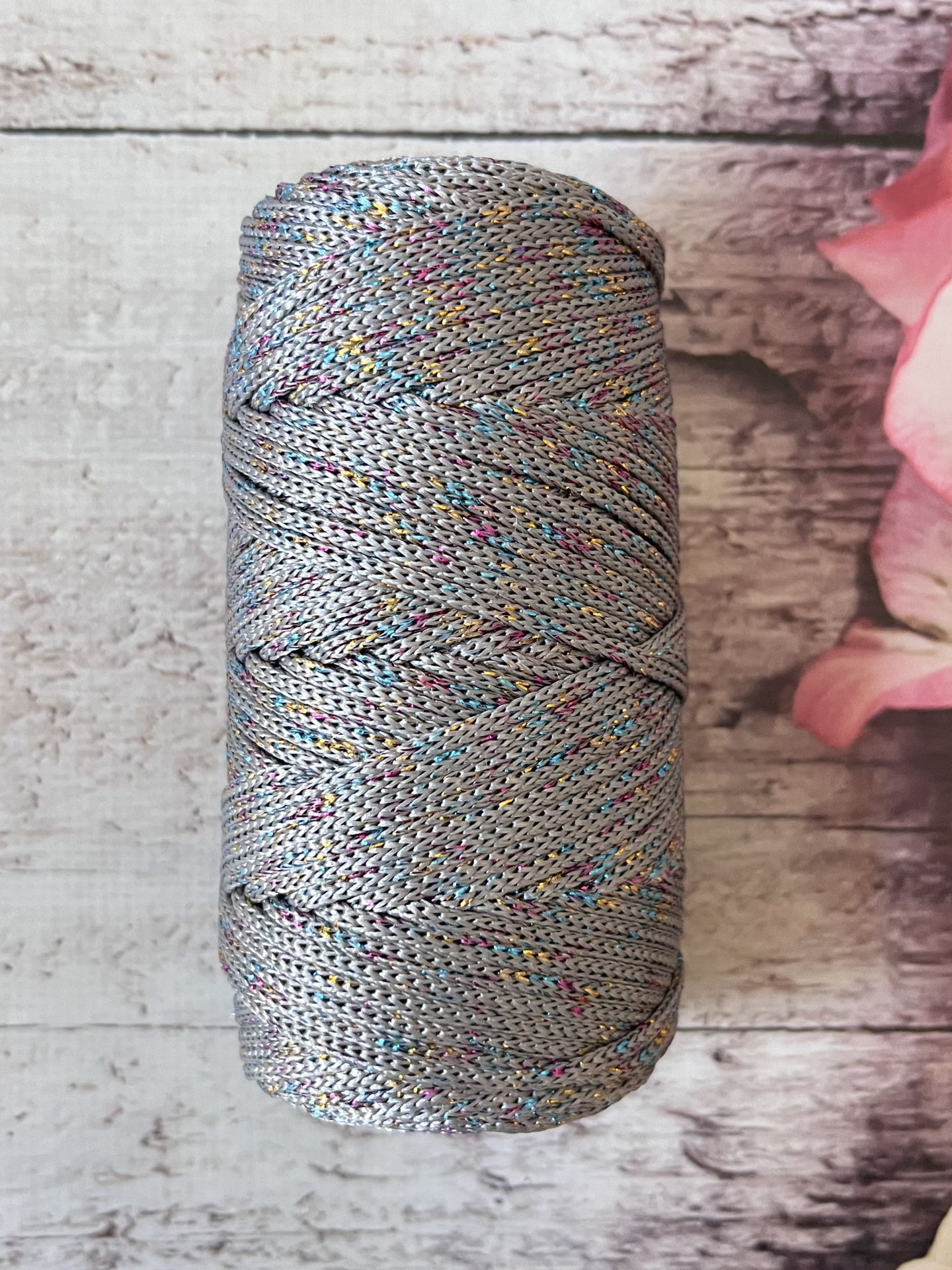 SİMLİ POLYESTER MAKROME A4064 GRİ EBRULİ